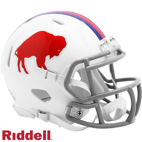 NFL Buffalo Bills Riddell '65 Throwback Mini Speed Helmet - Just Sports