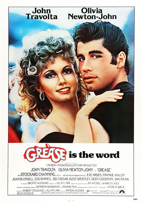 Grease Movie Poster - Classic 70's Vintage Poster