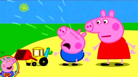 Peppa Pig 2016 English New Crying Compilation George Pig Cry Suzy Sheep ...