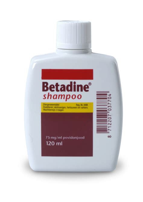 Betadine Shampoo 120 ml | Hofstede Dier & Tuin