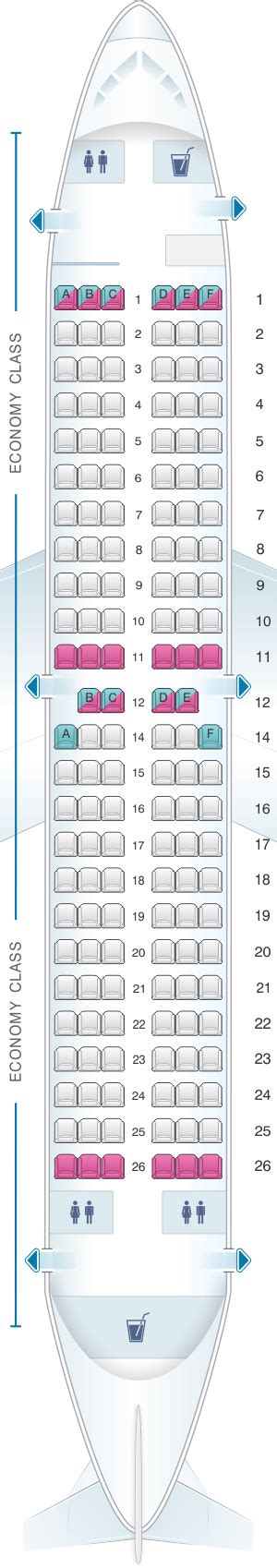 Seat Map TUIfly Boeing B737 700 | SeatMaestro