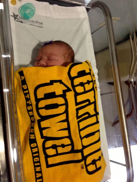 Steelers terrible towel newborn | Steelers terrible towel, Steelers ...