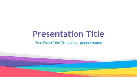 Free Colorful PowerPoint Template - Prezentr PowerPoint Templates