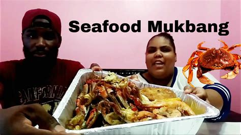 Seafood Boil Mukbang Eating Show - YouTube