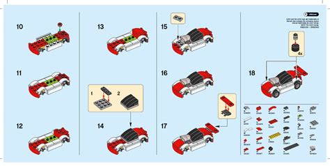 May 2017 LEGO Store Monthly Mini Model Build Race Car Instructions ...