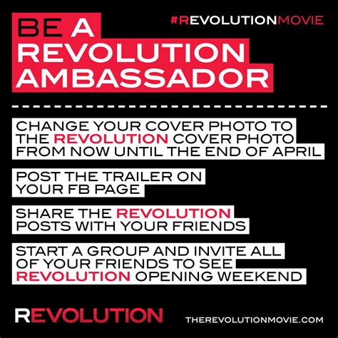 Be an Ambassador | Revolution