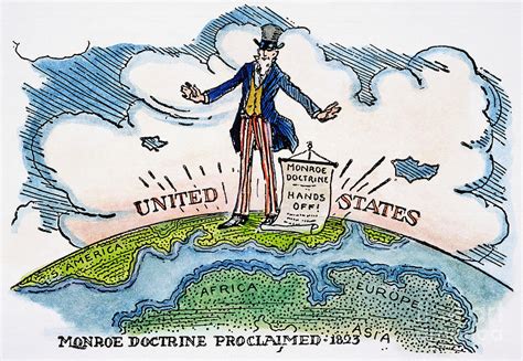 Monroe Doctrine Cartoon by Granger