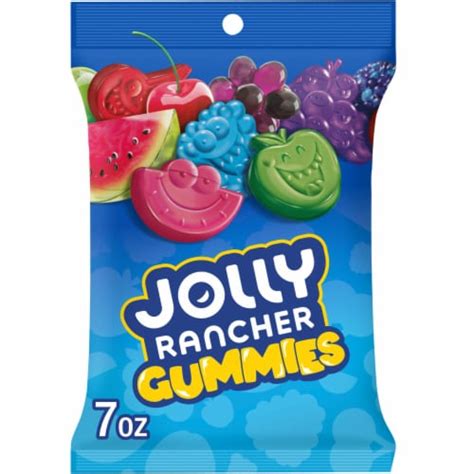 JOLLY RANCHER Gummies Assorted Fruit Flavored Candy Bag, 7 oz - Dillons ...