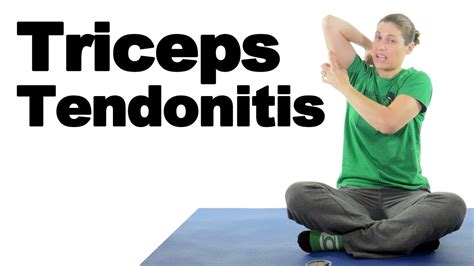 Triceps Tendonitis Treatment Stretches & Exercises - Ask Doctor Jo ...