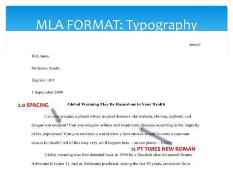 PPT - MLA FORMAT PowerPoint Presentation, free download - ID:4889724