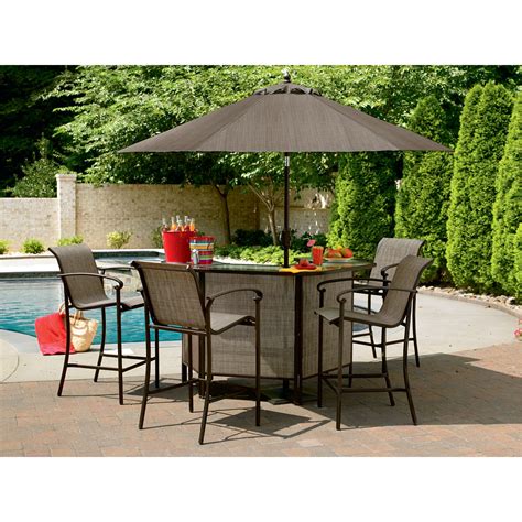 Garden Oasis 5 Piece Patio Bar Set: Have Fun Hosting with Sears