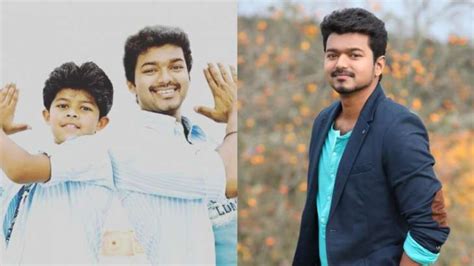 Did Thalapathy Vijay's son request actor's fans to not leak pics from ...