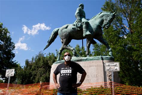 The Confederate Memorials in the Center of Richmond, Virginia ...