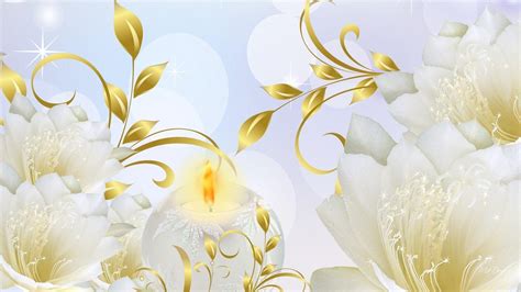 Gold Flower Wallpapers - Top Free Gold Flower Backgrounds - WallpaperAccess