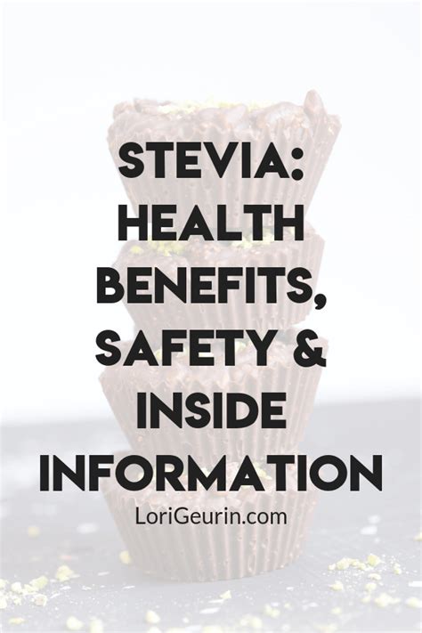 Stevia Health Benefits And Safety | LoriGeurin.com