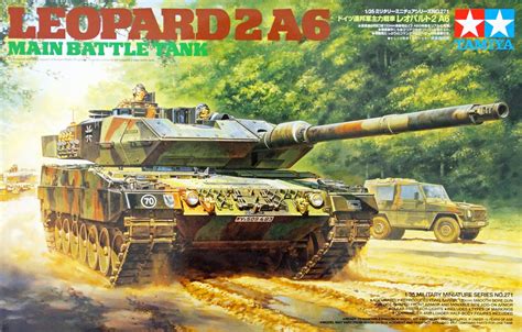 Купить сборную модель Tamiya 35271 Немецкий танк Leopard 2A6 1/35 с ...