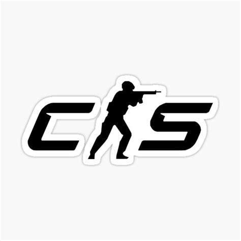 "Counter-Strike 2 Logo (Black) (High Res) CS2" Sticker for Sale by ...