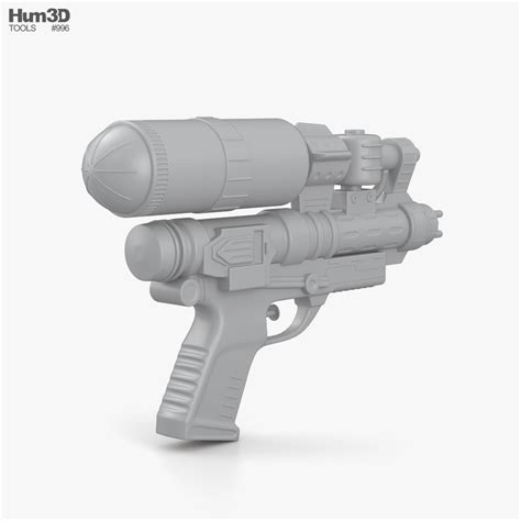 Water Gun 3D model - Life and Leisure on Hum3D