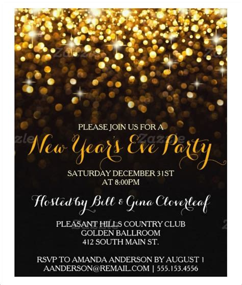 New Years Eve Party Invitations – gangcraft.net