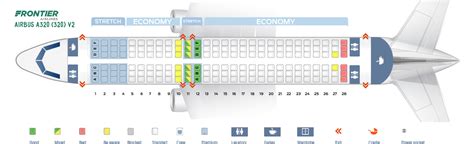 Frontier Airlines Seating Diagram | Bruin Blog