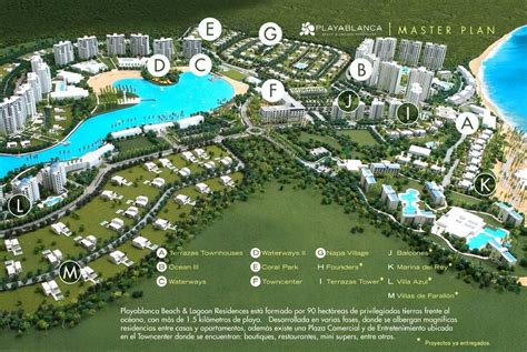 Resort Map | Playa Blanca Beach Resort | Panama