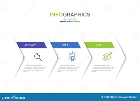 Vector Infographic Label Template with Icons. 3 Options or Steps ...