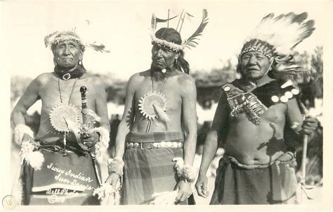 c1930s Sioux Indian Sun Dance - Native American Real Photo Postcard ...