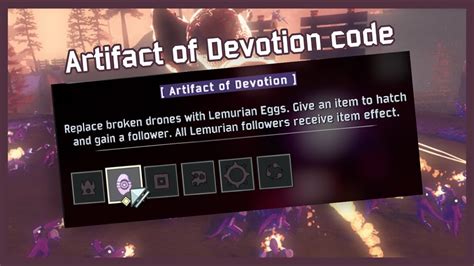 Artifact of Devotion code + walkthrough | Risk of Rain 2 - YouTube