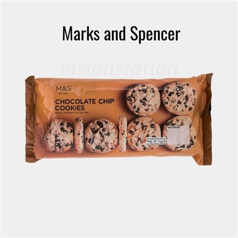 Marks and Spencer Chocolate chip cookies (400g) | Shopee Malaysia