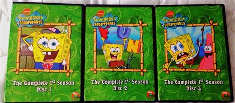 The Cartoon Revue: SpongeBob SquarePants: DVD Reviews of Seasons 1-3 ...