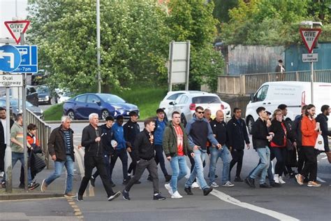 IN PICTURES: Luton Town fans celebrate as Hatters are off to Wembley ...