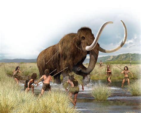 File:Hunting Woolly Mammoth.jpg - Wikipedia