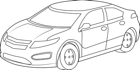 Cars clipart outline, Cars outline Transparent FREE for download on ...