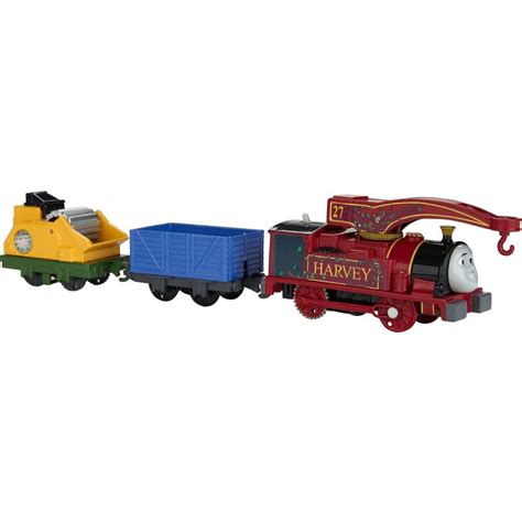 Thomas & Friends TrackMaster Motorized Helpful Harvey Train Engine ...