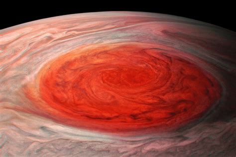 Juno reveals stunning images of Jupiter's Great Red Spot