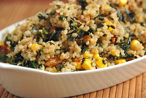 Quinoa With Kale And Walnuts