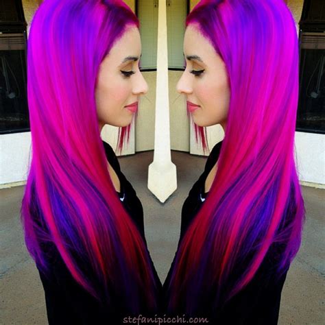 25+ bästa Bright pink hair idéerna på Pinterest