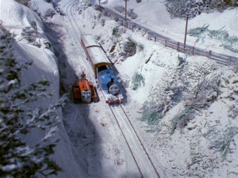 Thomas, Terence And The Snow by JamesDELLIS on DeviantArt