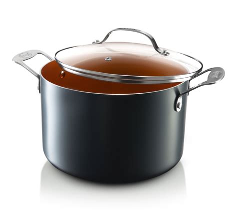 Gotham Steel 7-Quart Stock Pot with Ultra Nonstick Ceramic and Titanium ...