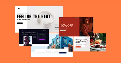 Landing Page Templates for Online Businesses | Elementor