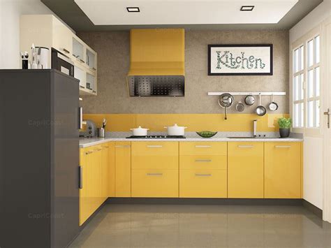 15 Modern L Shaped Kitchen Designs For Indian Homes 2023