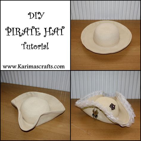 Karima's Crafts: DIY Pirate Hat Tutorial