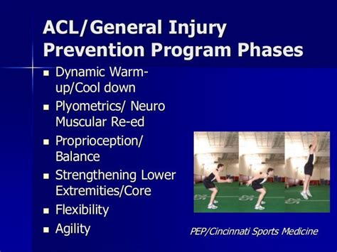 ACL Injury Prevention Program