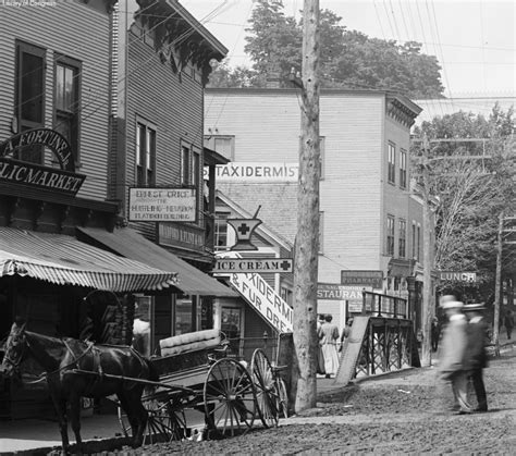 Buildings in downtown Saranac Lake