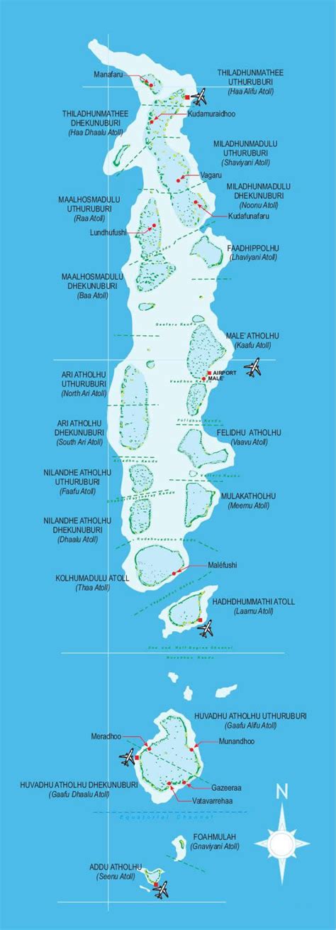 Map of Maldives, Maldives Map, Maldives Tourist map, Map of Maldives States