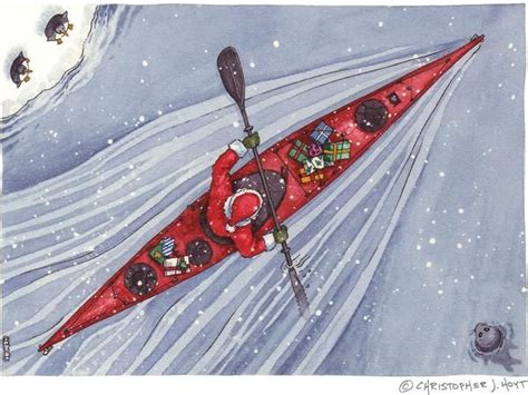 Image result for christmas kayaking images | Kayaking, Mid winter ...