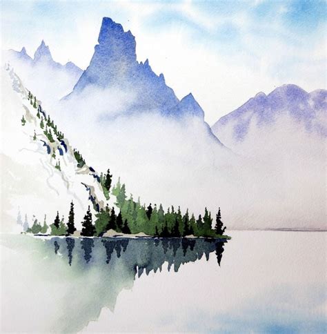 Les 1940 meilleures images du tableau Aquarelle-Paysages sur Pinterest ...