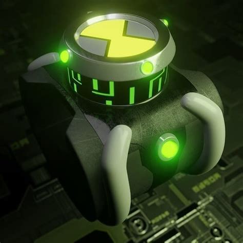 BEN 10 omnitrix watch 3D model animated | CGTrader