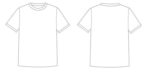 T Shirt Template Adobe Illustrator