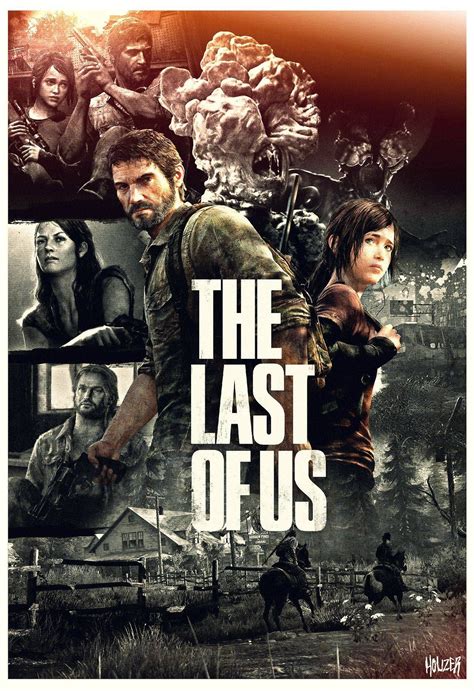 my poster art for 'The Last of Us' (с изображениями) | Последний из нас ...